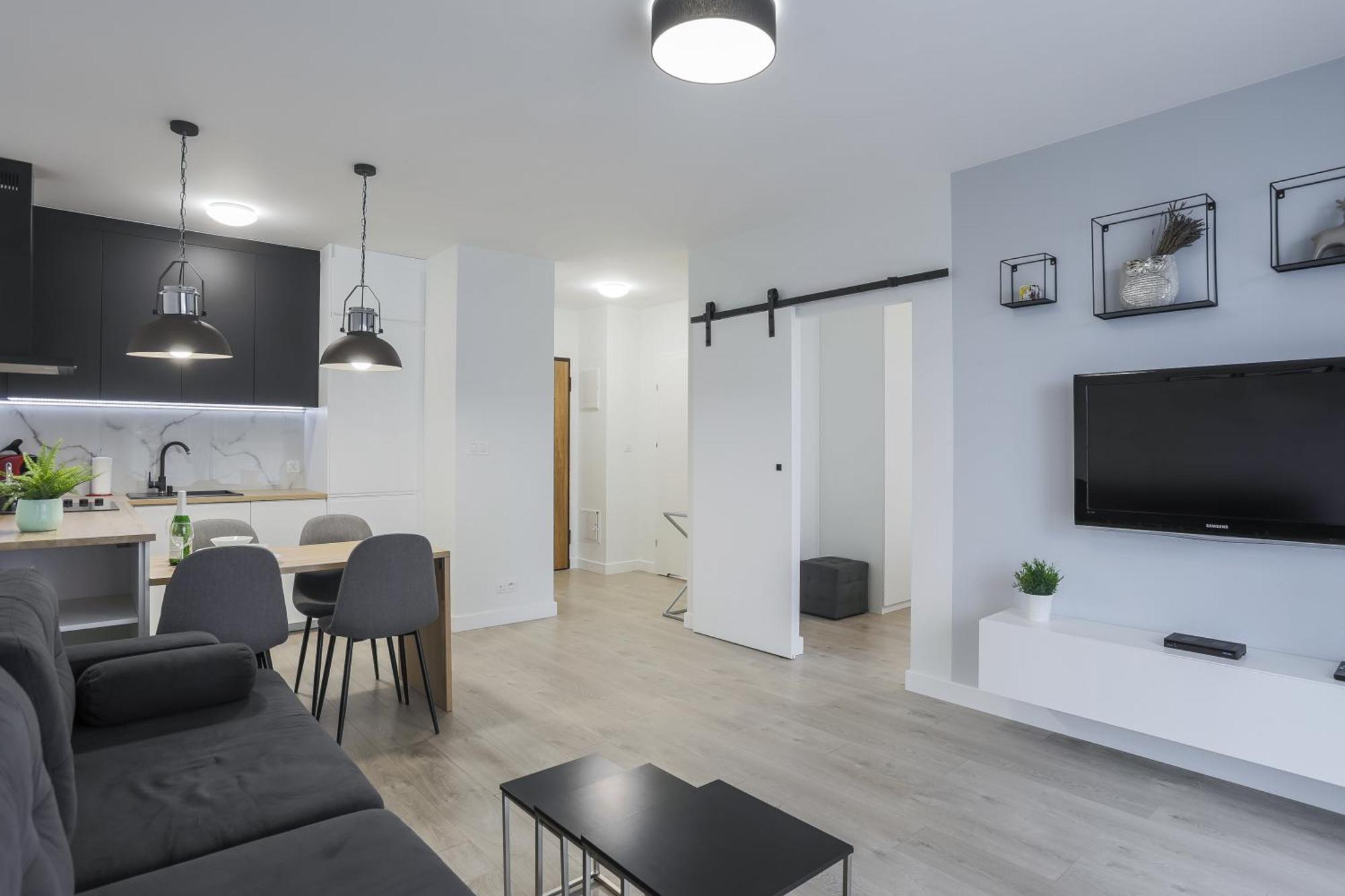 Apartament Gdansk Blisko Starego Miasta Z Widokiem Na Marine Exterior foto