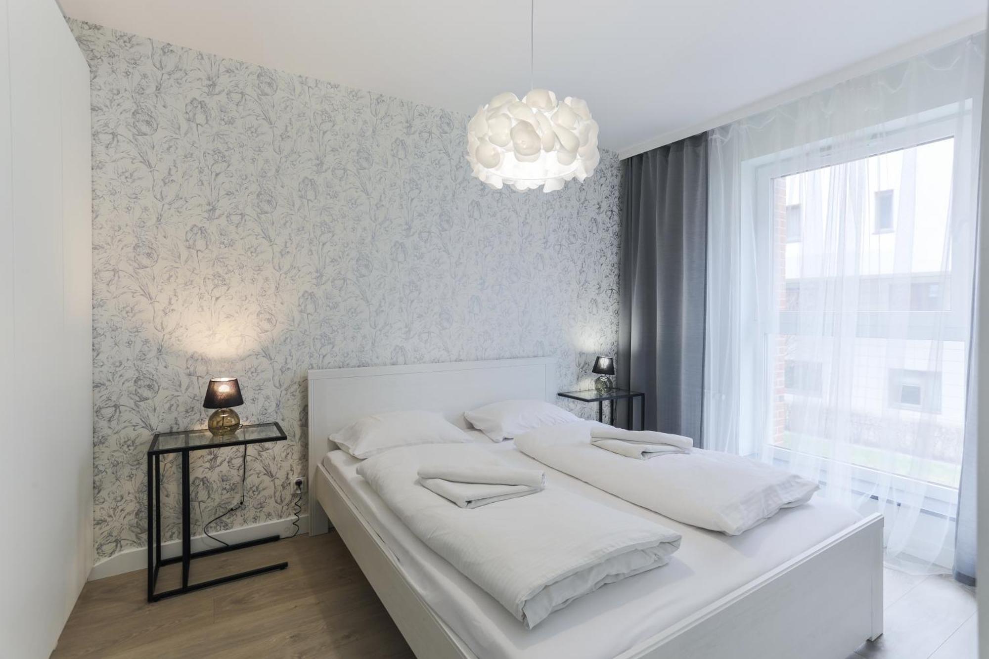 Apartament Gdansk Blisko Starego Miasta Z Widokiem Na Marine Exterior foto
