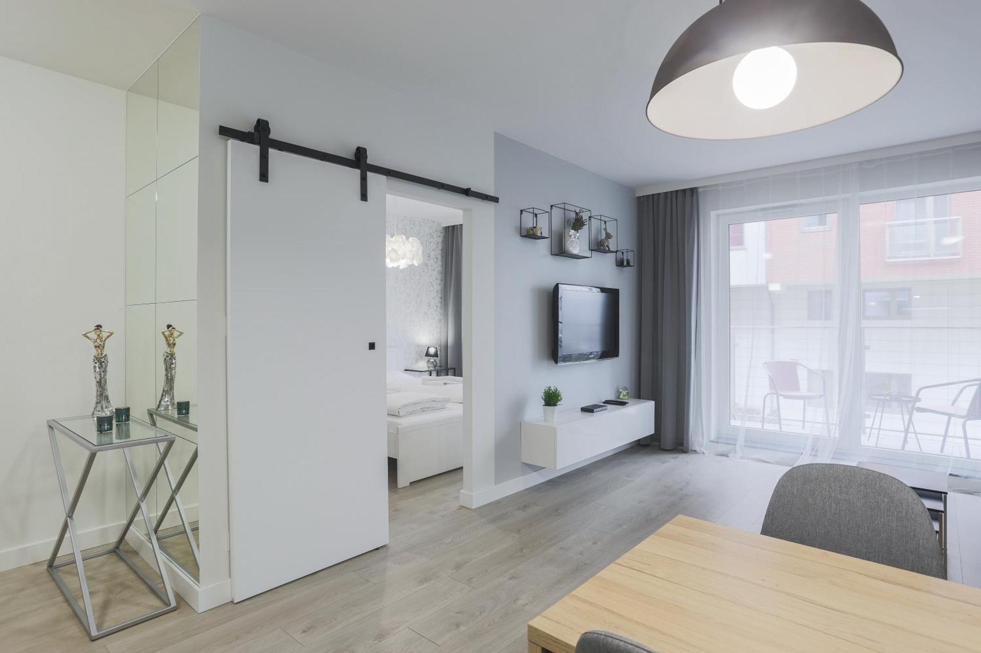 Apartament Gdansk Blisko Starego Miasta Z Widokiem Na Marine Exterior foto