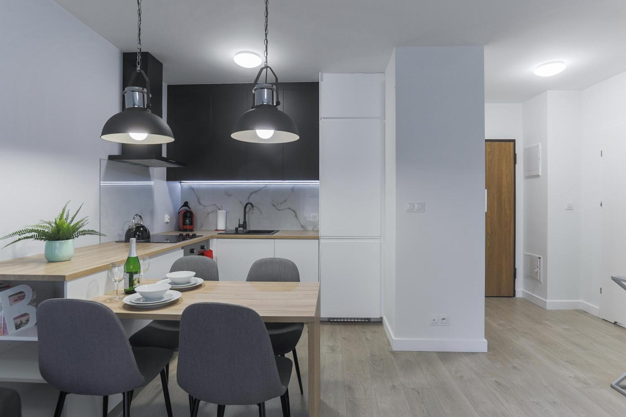 Apartament Gdansk Blisko Starego Miasta Z Widokiem Na Marine Exterior foto