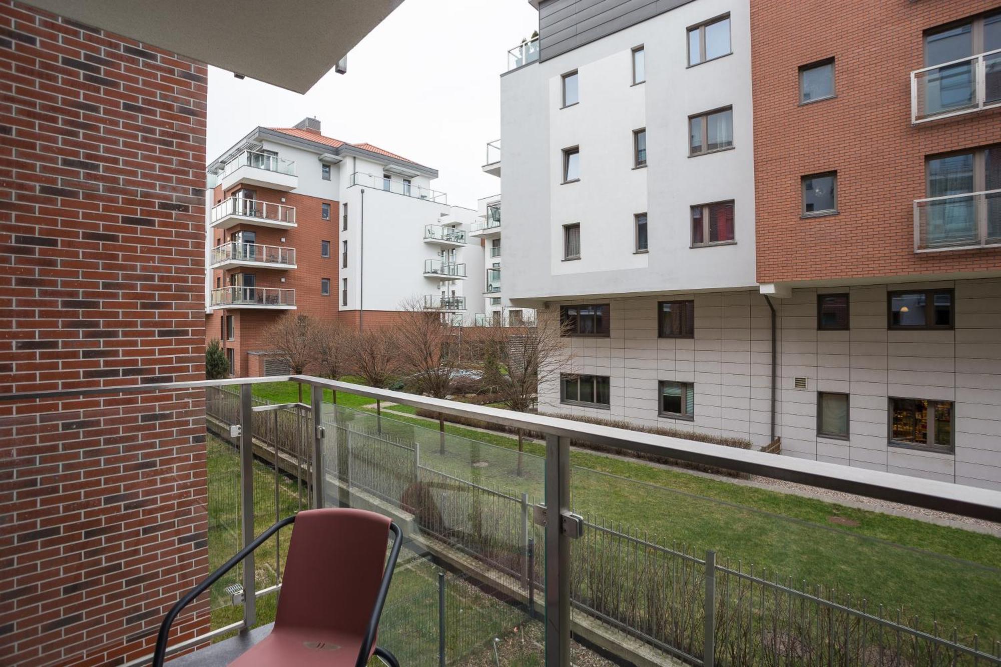 Apartament Gdansk Blisko Starego Miasta Z Widokiem Na Marine Exterior foto